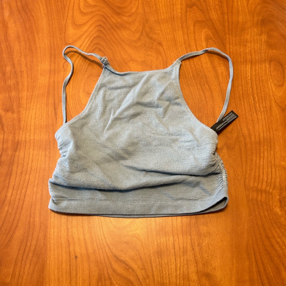 Out From Under cinched side halter top